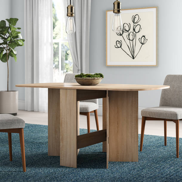Latitude Run® Clarabelle Drop Leaf Dining Table & Reviews Wayfair